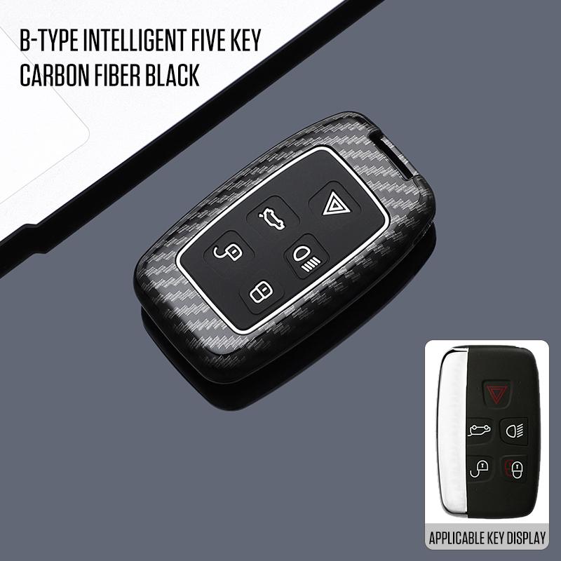 Interior Mouldings Car Remote Key Case Cover Shell for Land Rover Range Rover Sport Evoque Freelander Velar Discovery 4 Jaguar X