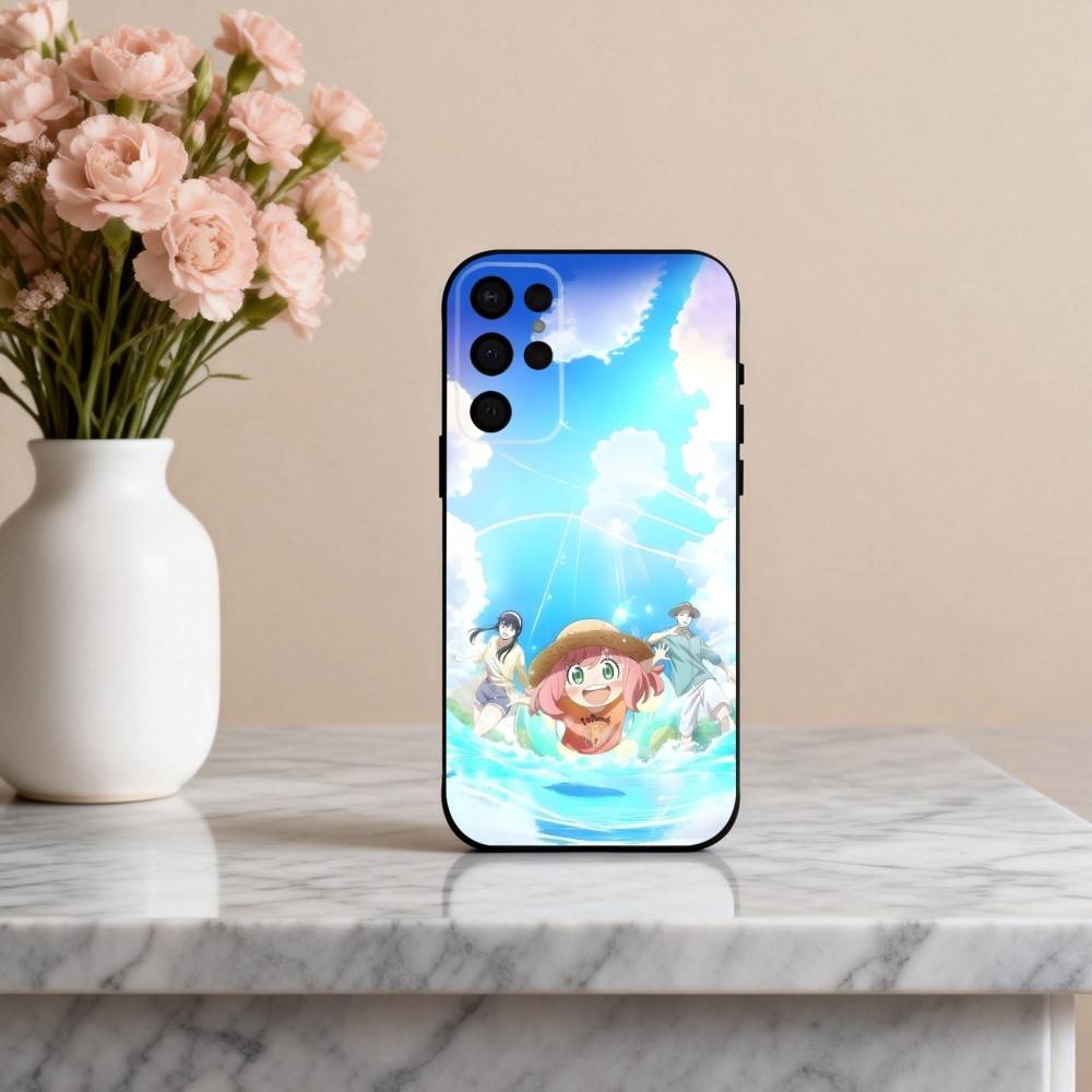 S-Spy X F-Family-Y A-Anime  Phone Case For Samsung S25,S24,S21,S22,S23,S30,Ultra,S20,Plus,Others Soft Black Case