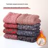 Veste en coton velours d'hiver pour femmes d'âge moyen et âgées - Manteau de grand-mère chaud et ajustement élastique