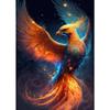Retro Fantasy Golden Style Legends Phoenix Bird Animal Art Poster Canvas Painting Wall Prints Picture for Living Room Home Decor