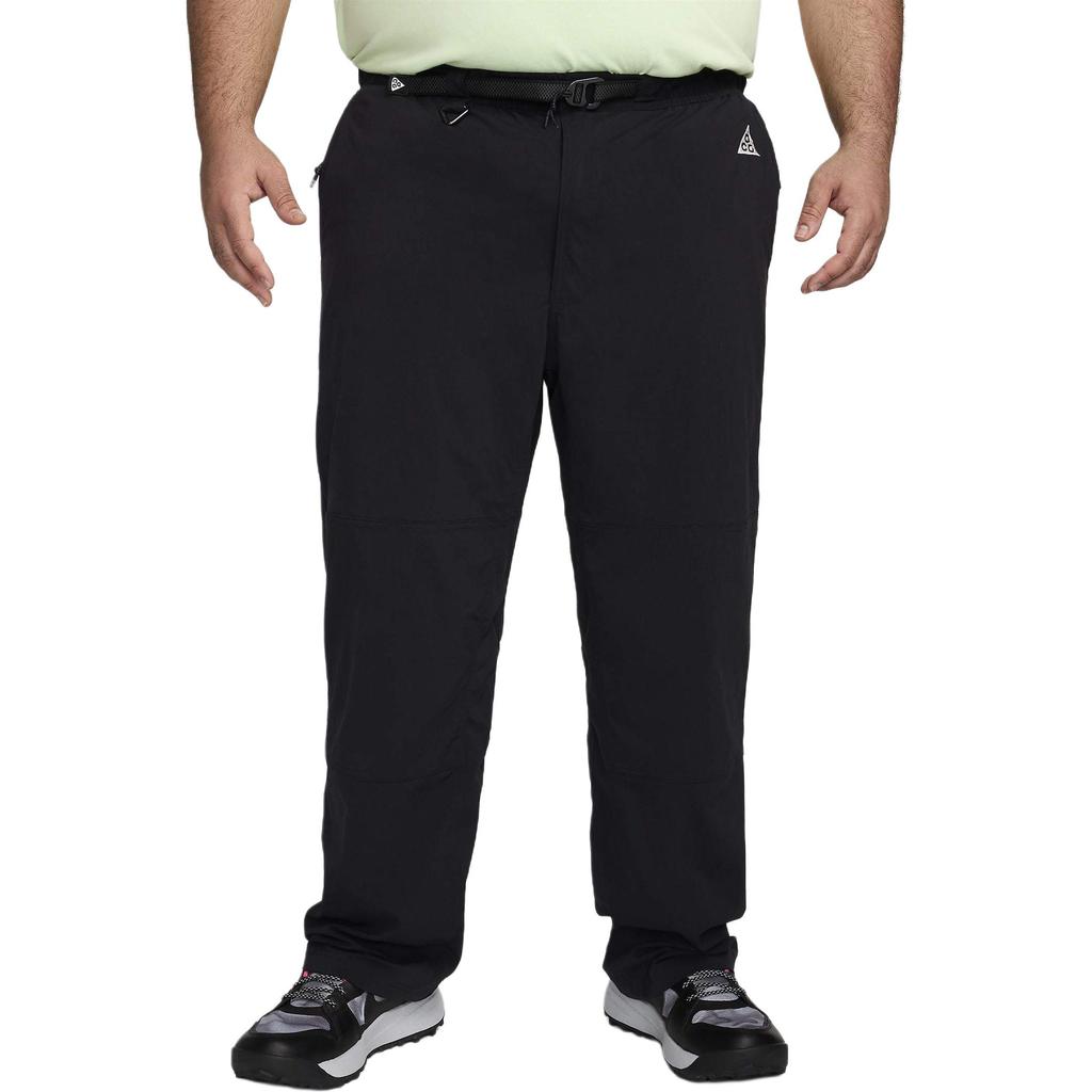Nike ACG Series UV Protection Hiking Solid Color Comfortable Soft Knitted Sports Pants Men bottoms Black FN2450-010