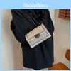 2024 New Spring Fashion Chain Shoulder Messenger Bag Women's Bag Small Street Tide Simple Square Bag
