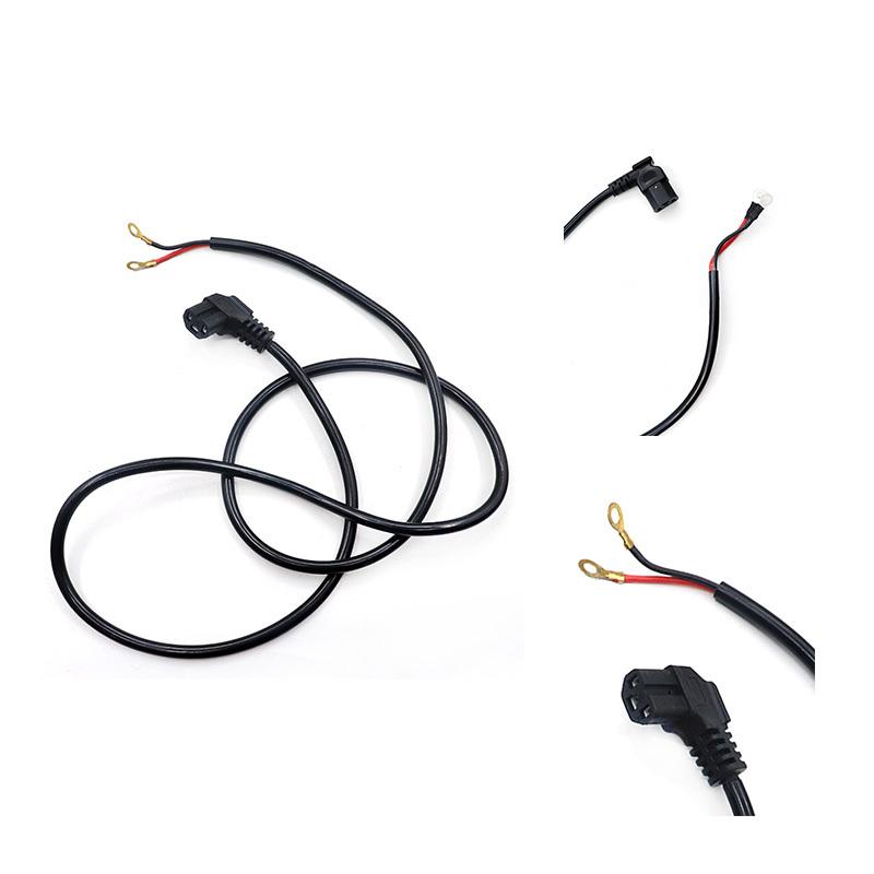 Pour Scooter Électrique Citycoco 70cm 160cm Câble Connecteur de Batterie Prise de Recharge Ligne coudée rallongée Accessoires