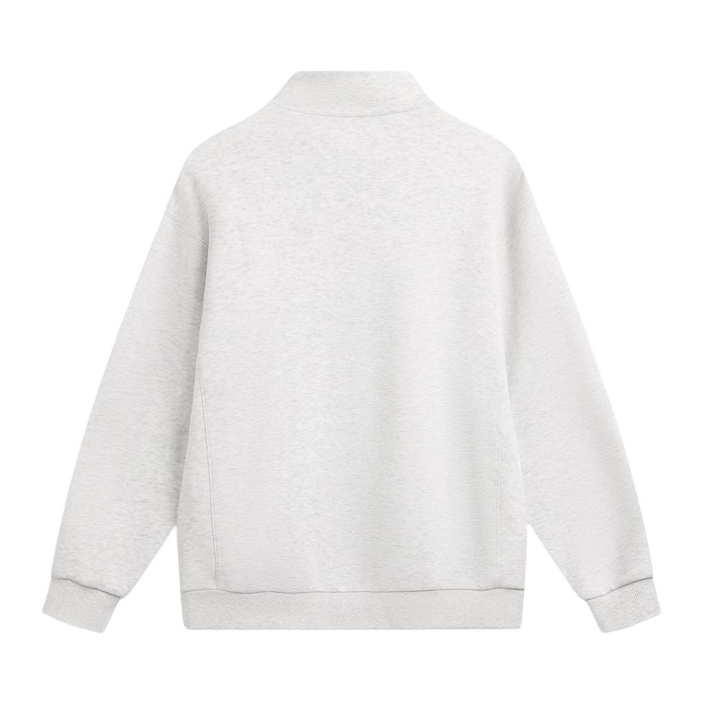 Li-Ning Quick-Dry Cool Loose Stand-Collar Sweatshirt Unisex Tops AWDW461-1