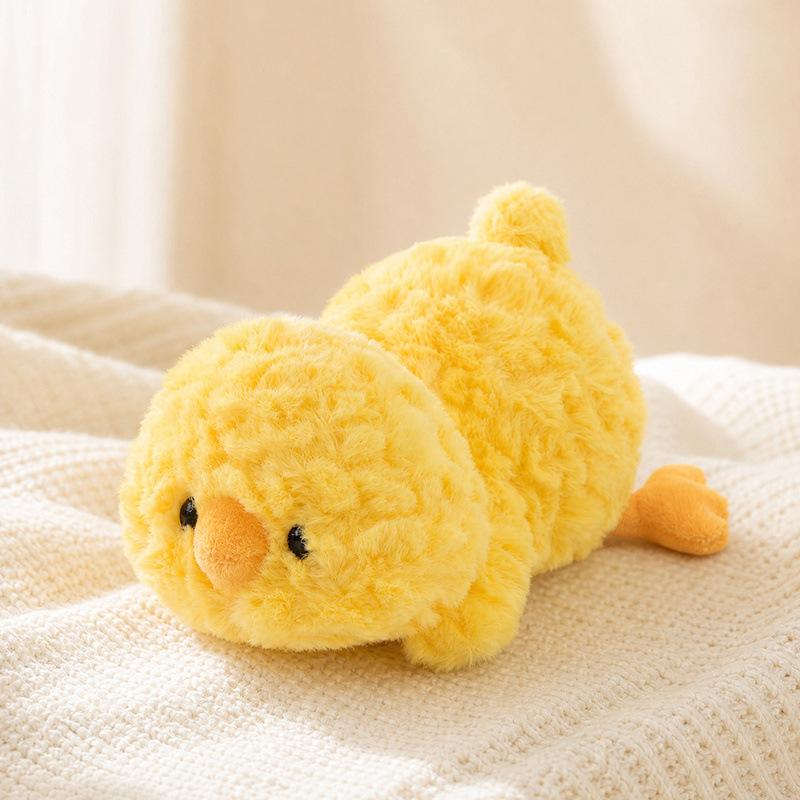 Cute Animal Plush Doll Keychain (Puppy/Rabbit/Bear/Fox/Chick) Adorable Butt Toys Gift for Kids Birthday