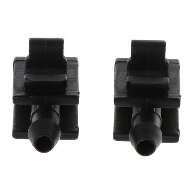 2Pcs Car Front Windshield Washer Spray Nozzle Jet for Renault Megane 2 Scenic 2 8200082347 Premimu Plastic