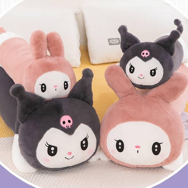 Adorable Cartoon And My Melody Plush Toy Long Pillow For Cozy Naps And Sleep