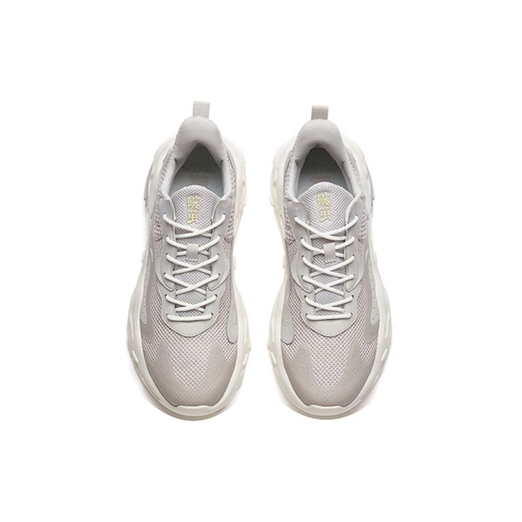 Anta Breakthrough Comfortable Breathable Low-Top Sports Casual Shoes Men Sneakers Gray 112228861-1