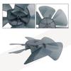 Monitor Note Standing Fans Blade Replacement Parts Blade Blade PP Plastic Replacement Parts Effortless Installation