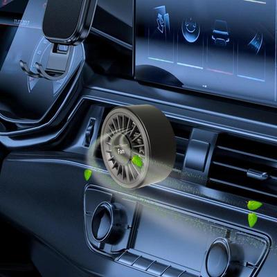 Car Fans USB Fan For Car Vent Portable Cooler Device With Colorful Light Scent Decoration For Truck RV Van Room Home Pickup