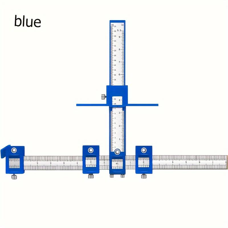 Adjustable Cabinet Hardware Jig Tool - Alignment & Positioning for Precise Drilling,Dowelling and Installation