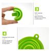 Car Engine Funnel Universal Silicone Liquid Funnel Washer Fluid Change Foldable Portable Auto Engine Oil Petrol Change Funnel