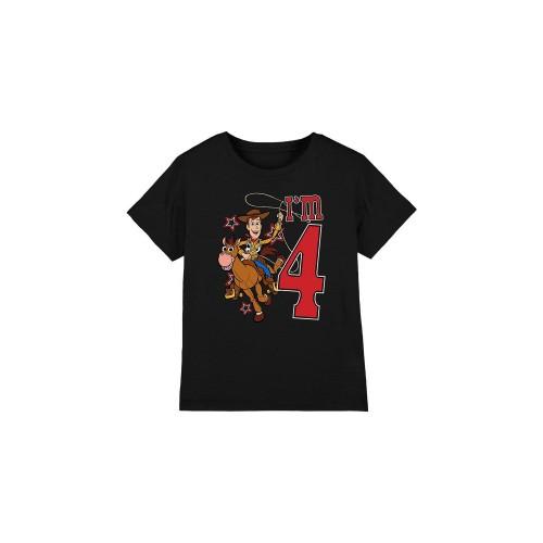 Toy Story Childrens/Kids IÂ´m 4 Woody Birthday T-Shirt