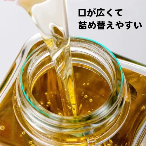 ColorfulHome Oil Bottle and Soy Sauce Dispenser, Drip-Free, Visible Storage, Stylish, One-Handed, Glass Condiment Container, Oil Dispenser, Dressing B