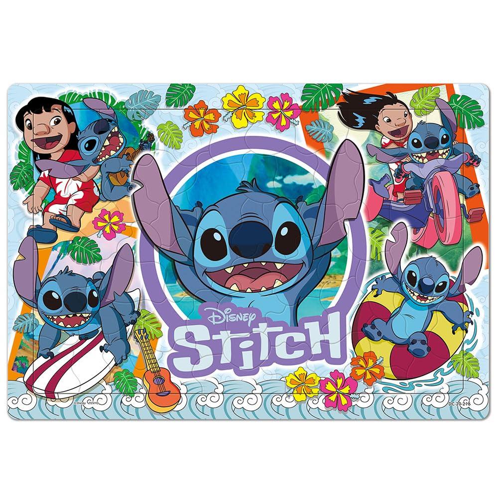 

Tenyo in Disney Fun Memories Puzzle Antibacterial Includes Storage Ages (Tenyo) [Made Japan] (Stitch) 60-Piece Children s DC-60-218, Coating, Cover,