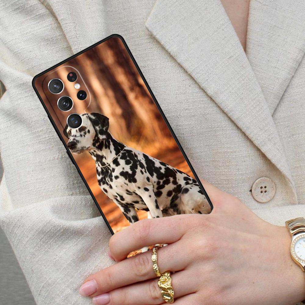 Dalmatian Dog Cute Canine Cell Phone Case for Samsung Galaxy S26 Ultra S25 S24 S23 S22 S21 S20 Note10 Cover