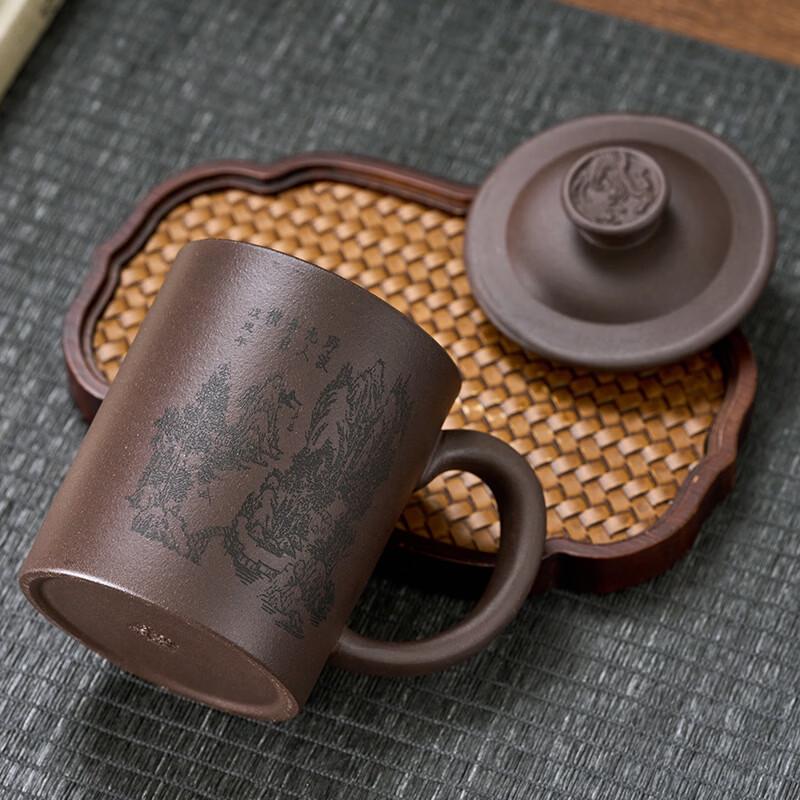 Yixing Purple Clay Teacup Set