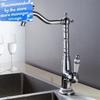 New Style Bathroom Chrome Basin Faucet Vintage Kitchen Sink Tap Brass Tap Torneira Banheiro Basin Mixer Water Faucet XT-129
