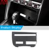 For Nissan GTR R35 2008-2016 Carbon Fiber Car Central Control Multimedia CD Panel Trim Sticker Car Accessories L/RHD