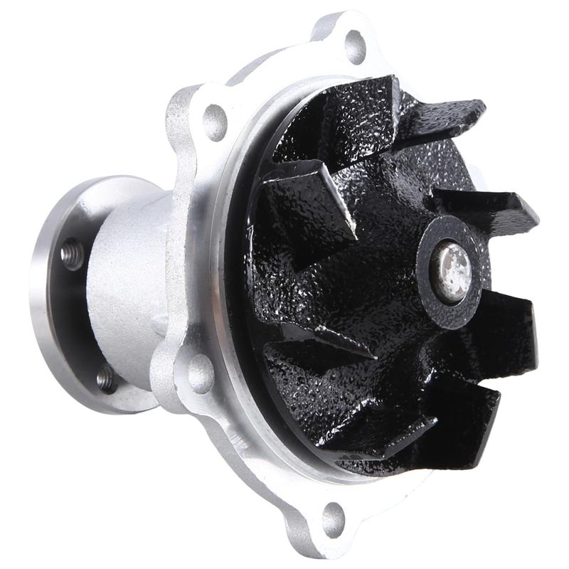 #611K Forklift Truck Engine Cooling Water Pump Cover for Toyota 2FD 3FD 4FD 2J Diesel 16100-78102-71 16100-22060 (silver)