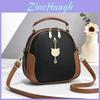 Trendy Korean Style Shell Bag For Women Stylish Cat Print Crossbody Purse