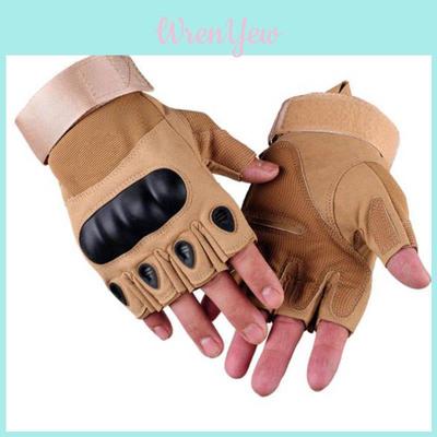 Premium Quality Mens Tactical Half Finger Gloves For Military And Outdoor Activities