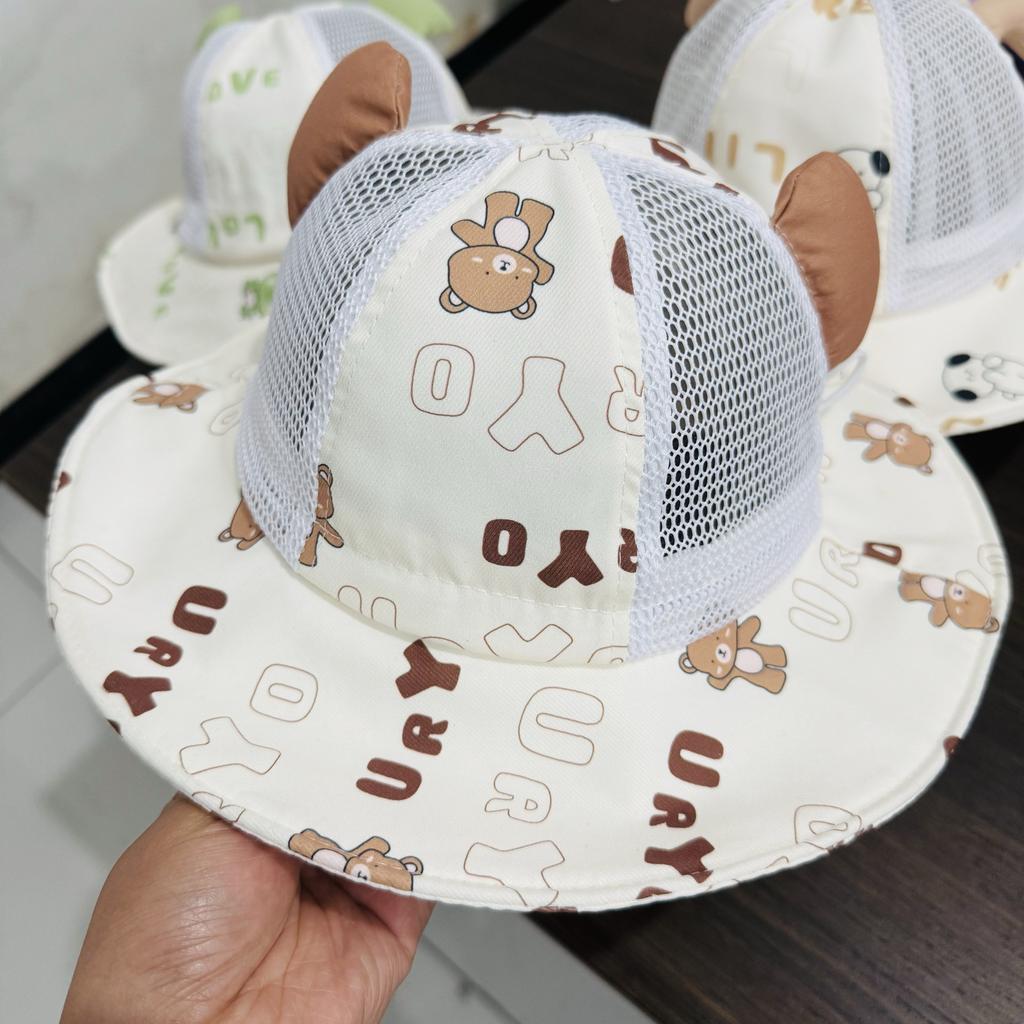 Kids Summer Wide Brim Sun Hat UV Protection Bucket Cap for Baby Boys Girls Infant Outdoor Beach Shade