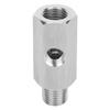 Universal Car Engine Cylinder 1 4NPT Adaptor 1 8 T304 Steel Oil Pressure Gauge