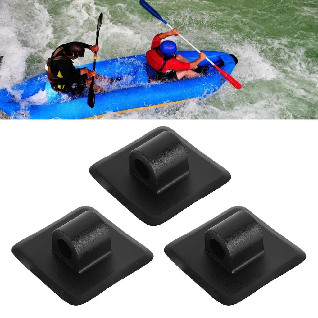 3Pcs Boat Motor Bracket Buckle PVC Fixed Motor Stand Rope Holder Accessory for Yacht