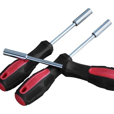 1/4 (6,35 mm) Rękojeść z grzechotką uchwyt bitów wielofunkcyjny magnetyczny wkrętak bitowy do bitów płaskich sześciokątnych Torx Phillips