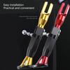 Customizable Length Adjustable Side Stand Foot Bracket for Motorcycles and Electric Bikes with Secure Connection Points