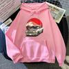 Anime Initial D AE86 2D tisk Pánská bavlna mikina s kapucí ležérní oversized svetr populární streetwear módní mikina pánské oblečení