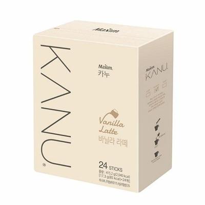 Dongsuh Maxim Kanu Vanilla Latte (Každá 17,3 g – 24 tyčinek)