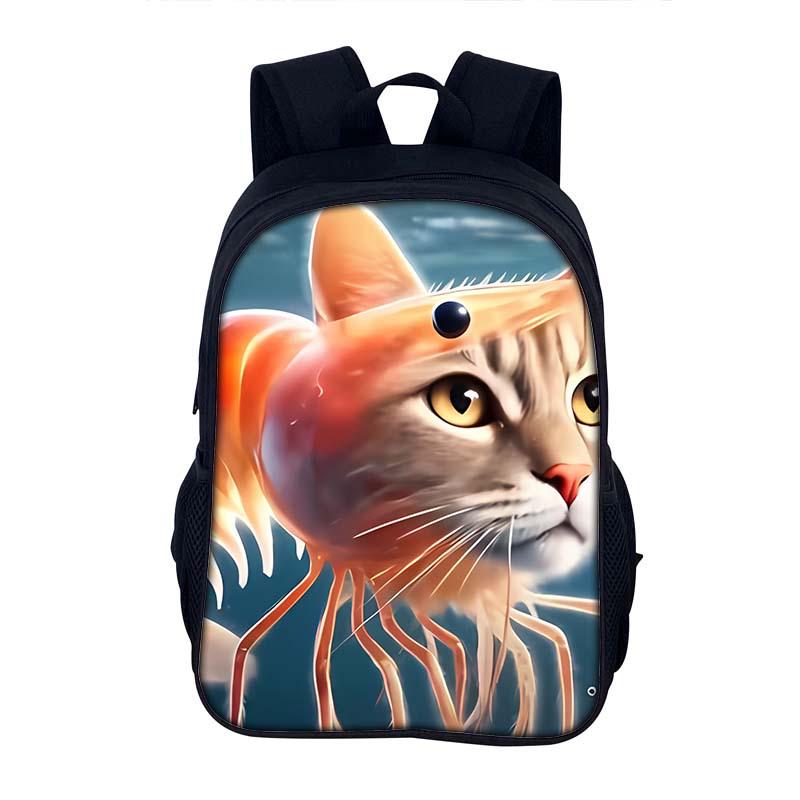 Italian Brain Rot Backpack for Students - Large Capacity
