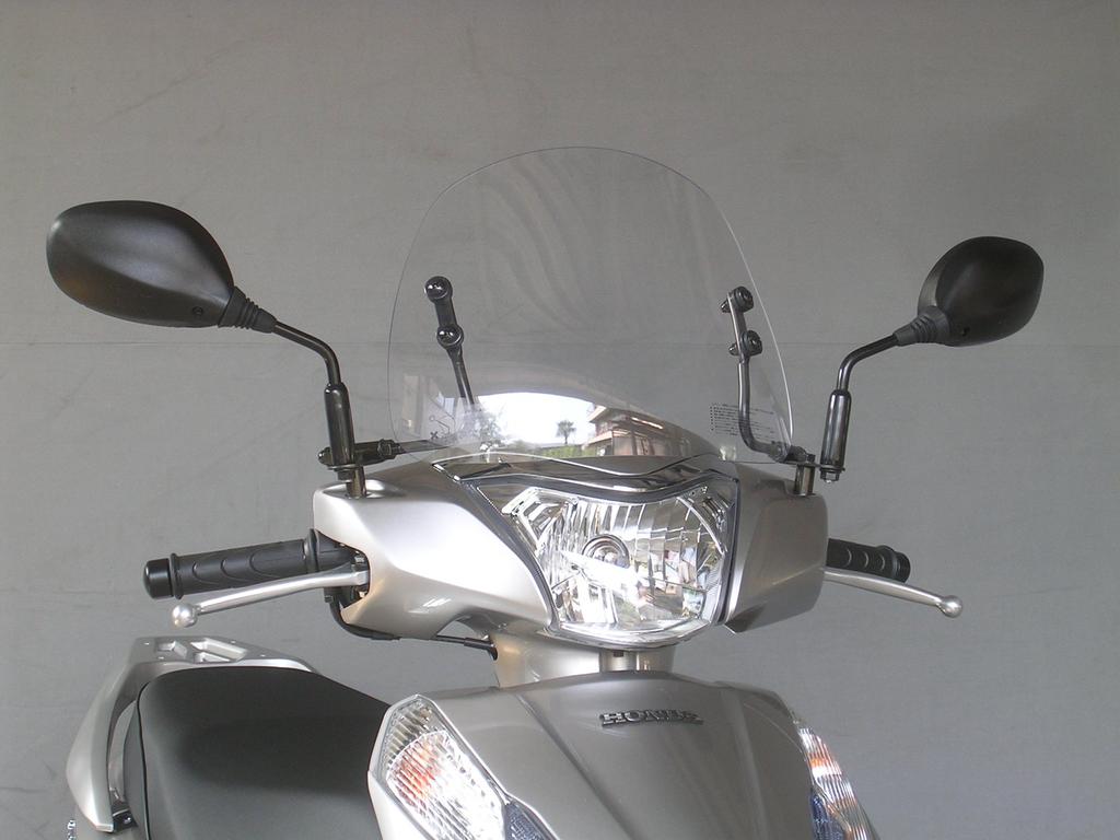 Asahi Windshield Short Visor for LEAD 125 (Clear) LE-18