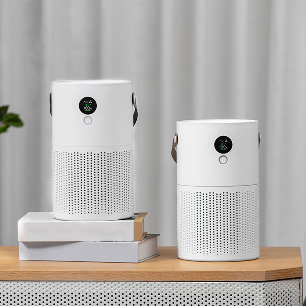 Luftfriskere med filterelement HEPA-filter stillegående 99,9 % fjerning til 0,1 mikron for hjemmebilreise for kontor på soverommet