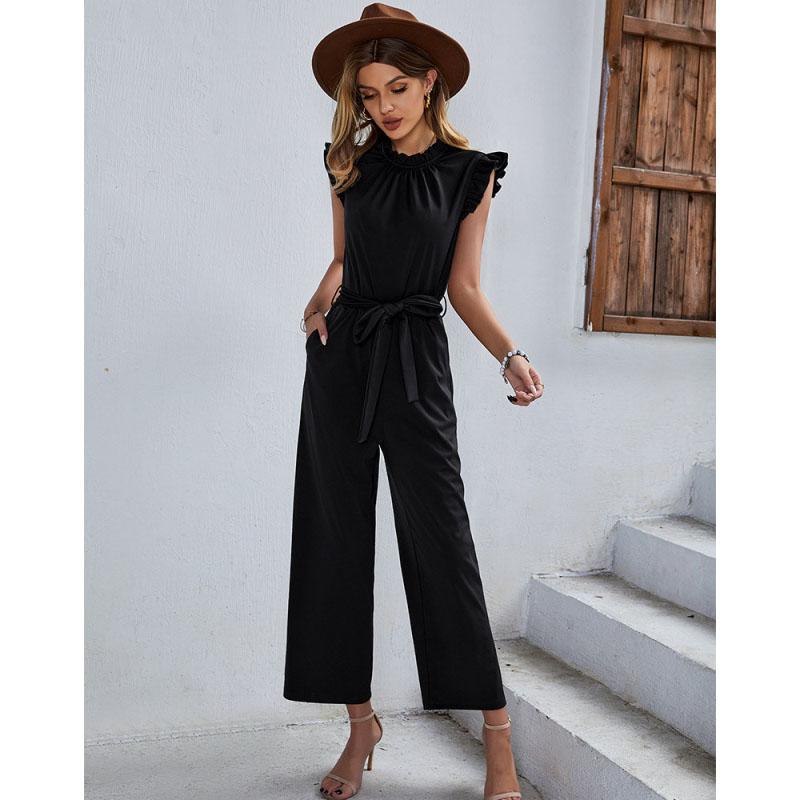 Casual Jumpsuit Top One Pieces Women Elegant Long Jumpsuits Bodysuit Female Clothing
