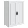 Wall Mounted Cabinet White 66 X 34.5 X 90 Cm Engineered Wood