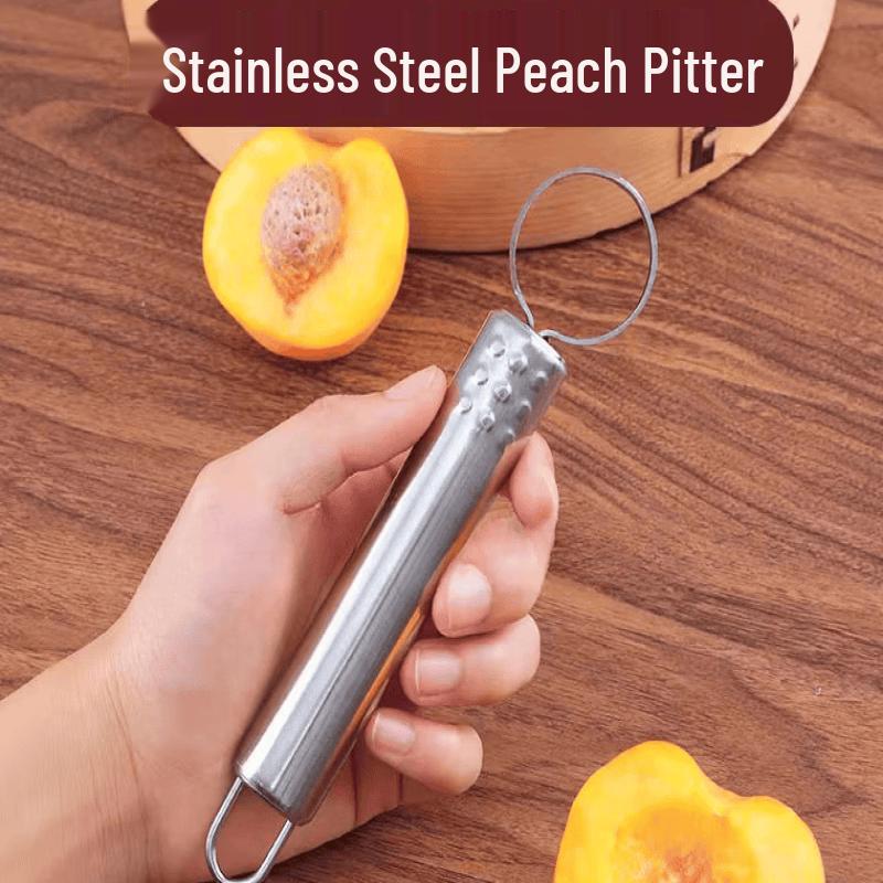 Peach Pitter & Fruit Coring Tool