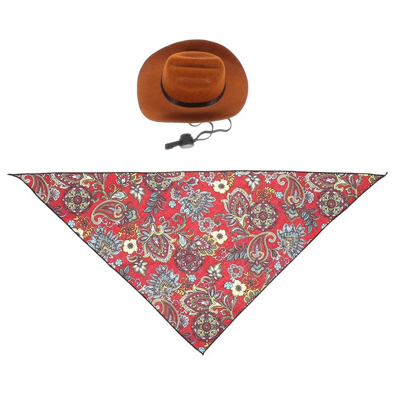 

AEE2-Pet Dog Cowboy-Hat Cosplay Cap Puppy Pet Cat Dog Holiday Costume Pet Party Decoration