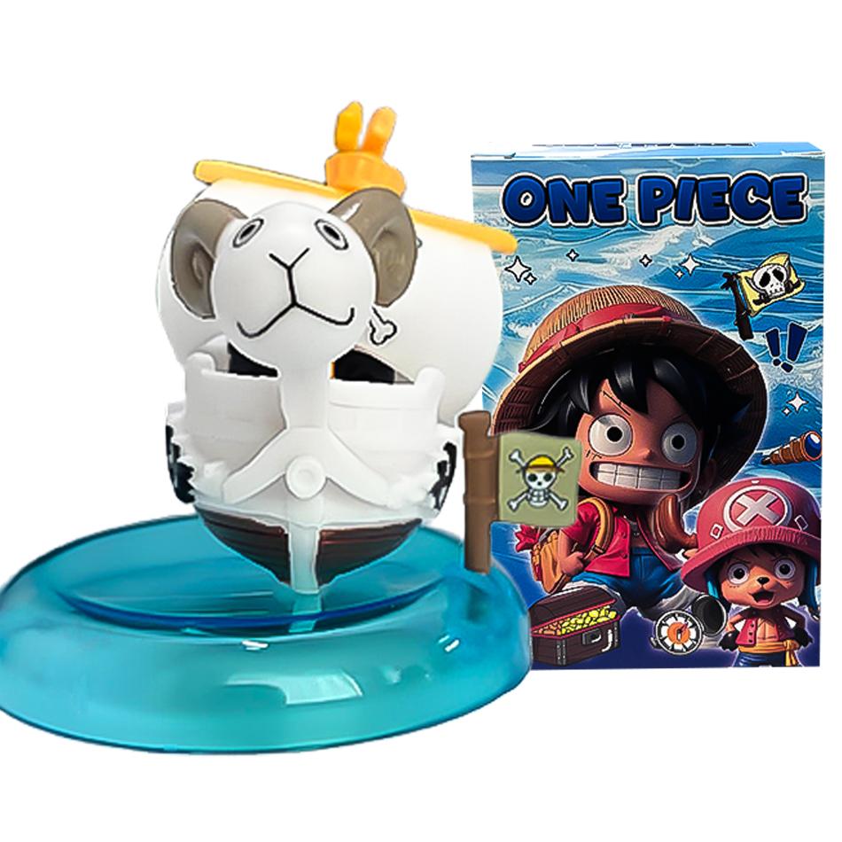 Anime One Piece-Pirate Ship Series Blind Box Guess Bag Toys Doll Cute Anime Figure Desktop Ornaments Collection