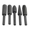 For Metal Derusting Rotary Rasp File 5Pcs Set Electric Grinding Home Garden
