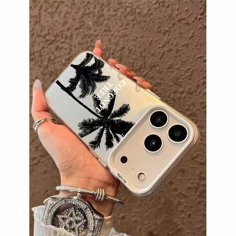 European & American Style Coconut Tree Phone Case for iPhone 13/14/15/17Promax and iPhone 16Promax