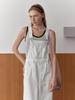 Elssibeui Suspender Cotton Dress_Ivory