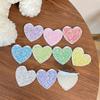 Sparkling Glitter Flip Mirror Mobile Phone Accessories Decorative Adhesive Backing Korean Instagram Style Makeup Niche Creativity