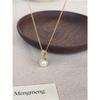 Thousand Gold Sense Classic Pearl Necklace for Women - Elegant, Versatile Design for Everyday Wear