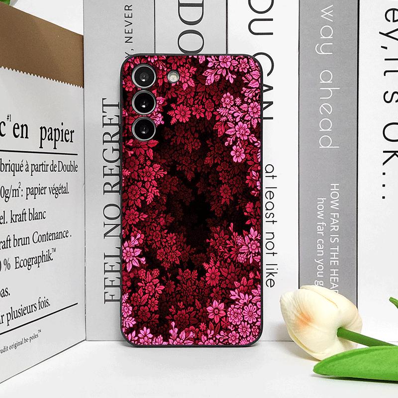 Retro Colorful Flower Phone Case for Motorola Moto Edge 50 Fusion 40 30 Neo G34 E14 G75 G85 G54 Pro 5G Floral Pattern Soft Cover