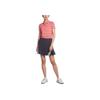 Nike Striped Sports Polo Shirt Women Tops Red AJ5232-657