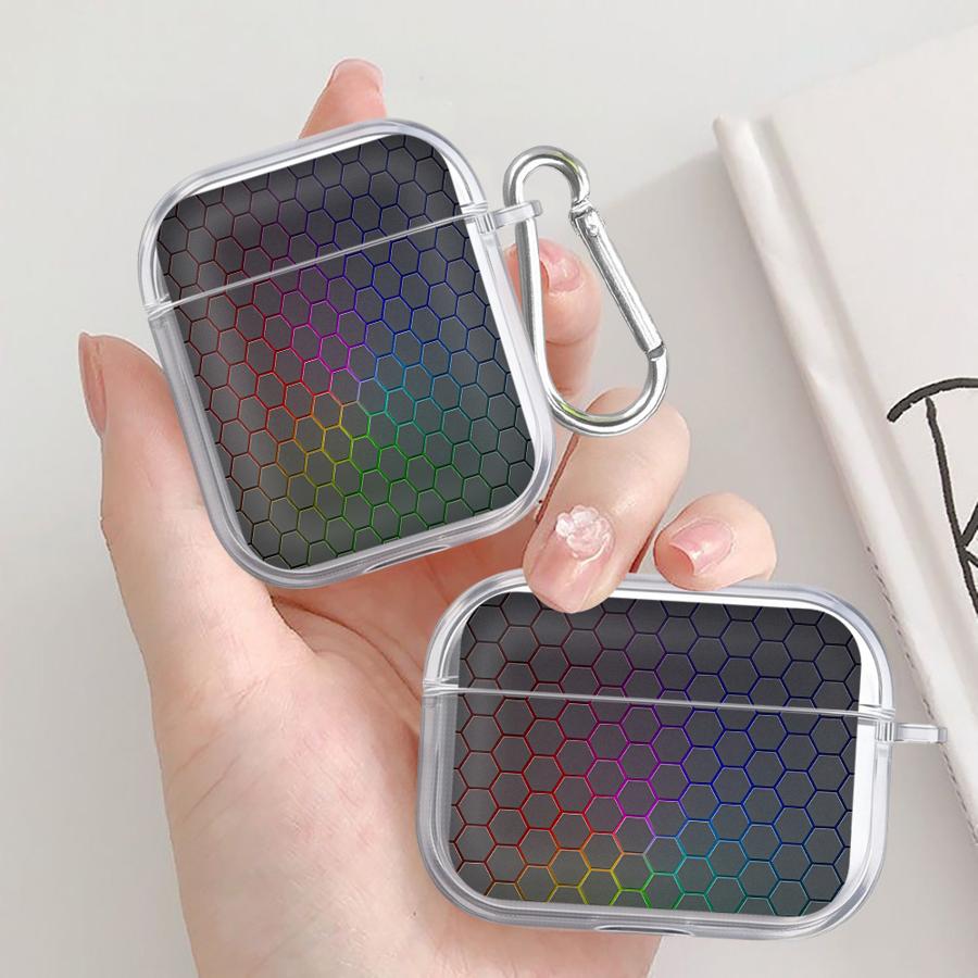 Carbon Fiber Case For Airpods Pro 1 3 4 Pro3 2 Pro2 Clear Earphone Cases Cover