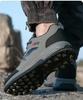 Men's Steel Toe Lightweight Breathable Protective Shoes for Construction - Anti-smash & Anti-puncture Low-top Safety Work Footwear